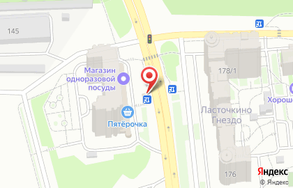 Магазин автозапчастей На горе на карте