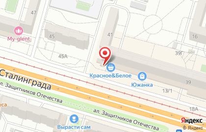 Магазин сантехники Сантехкомфорт в Красноармейском районе на карте