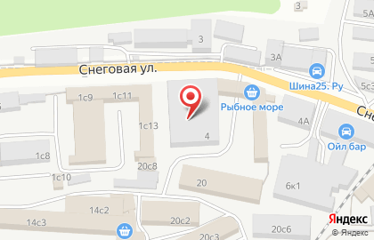 Оптовая компания в Первореченском районе на карте