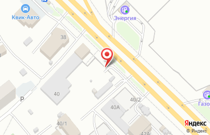 Шиномонтажная мастерская на ул. Ватутина, 40 к1 на карте