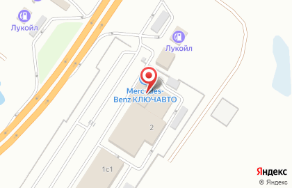 Центр коммерческих автомобилей Mercedes-Benz КЛЮЧАВТО в Горячем Ключе на карте