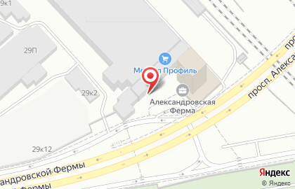 Магазин Авточехлов на проспекте Александровской Фермы на карте