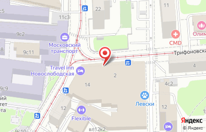 Образовательный центр Парамита на улице Образцова на карте