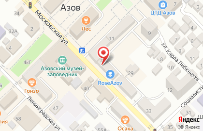 Салон связи МегаФон на Московской улице на карте