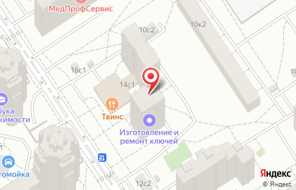 Сервис-м на улице Ляпидевского на карте