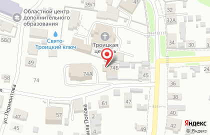 Служба доставки цветов Букет в Томске на карте
