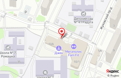 Танцевальная студия 5 на карте