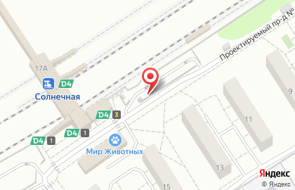 Компания Московский паркинг на Наро-Фоминской улице на карте