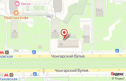 Ремонт стиральных машин в Зюзино на Чонгарском бульваре на карте