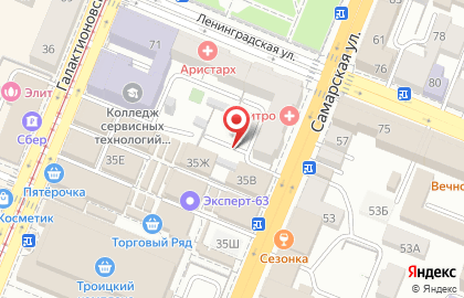 Альтаир-С, ИП Масленков Д.В. на Галактионовской улице на карте