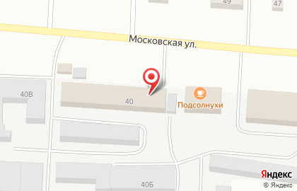 Магазин у дома Бристоль на Московской улице, 40а на карте