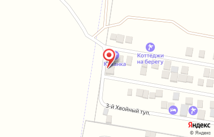 База отдыха Южанка в Кировском районе на карте