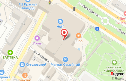 Магазин Cosmo to be professional на улице Советов на карте
