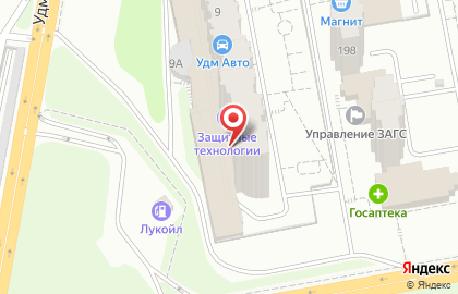 Туристическое агентство Баунти в Ижевске на карте