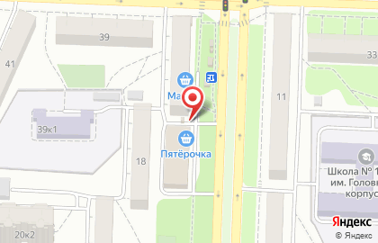 Магазин овощей и фруктов Фруктория на Черновицкой улице на карте