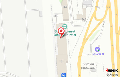 ЗАО ТрансАЗС на Рижской площади на карте