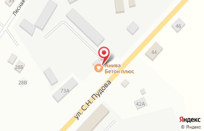 Анива Бетон плюс на карте