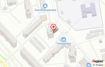 Продовольственный магазин Любимый на улице Некрасова на карте