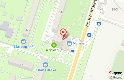 Аистенок на проспекте Макеева на карте