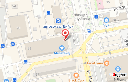 Аптека Первая помощь в Барнауле на карте
