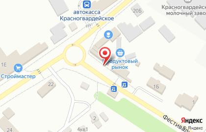 Продовольственный магазин Людмила на Первомайской улице на карте