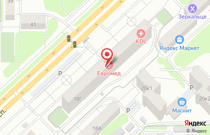 Магазин детских товаров в Омске на карте