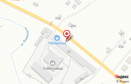 Супермаркет Пятёрочка в Ижевске на карте