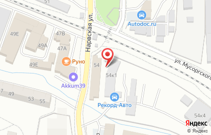 Шиномонтажная мастерская, ИП Амросов А.Н. на карте