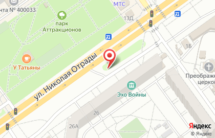 Билборды (6х3 м) от РГ Дрим в Тракторозаводском районе на карте