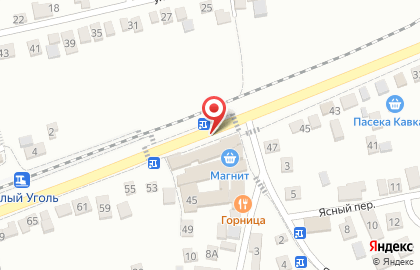 Продовольственный магазин Русское поле на Шоссейной улице на карте