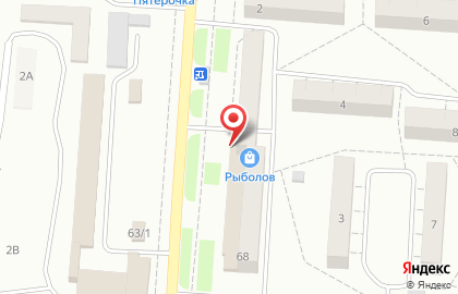 Магазин Рыболов в Челябинске на карте