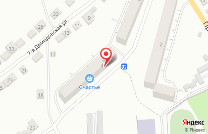 Продовольственный магазин Счастье в Челябинске на карте
