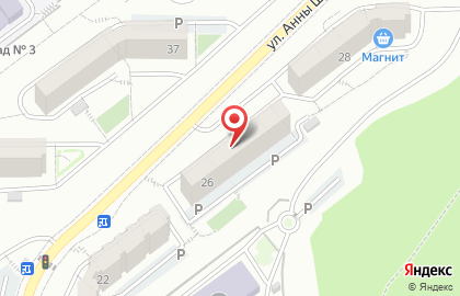 Мини-маркет Родничок в Первореченском районе на карте