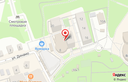 ООО ГЭЛИОН на улице Динамо на карте