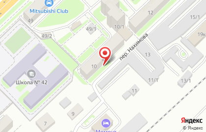 Транспортная компания ЖелдорАльянс на улице Нахимова на карте