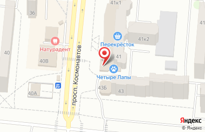 Торгово-сервисная компания Торгово-сервисная компания на проспекте Космонавтов на карте