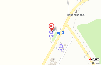 АЗС в Ставрополе на карте