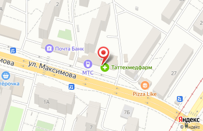 Мастерская по ремонту часов и ювелирных изделий на улице Максимова на карте
