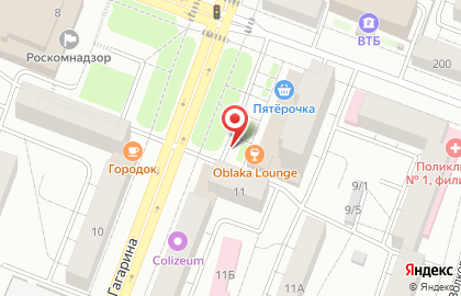 ООО Финансовый двор на проспекте Гагарина на карте