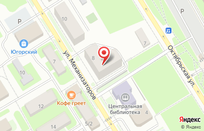 Торговая компания Ceragem на улице Механизаторов на карте