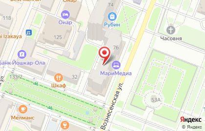 Транст-сервис на карте