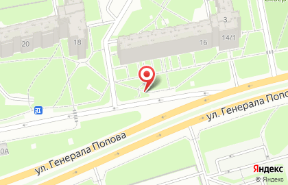 ОАО Союзпечать на улице Генерала Попова на карте