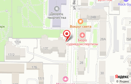 Сервисный центр ProService на улице Вершинина на карте