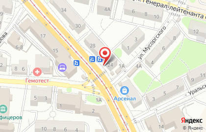 Компания по продаже медтехники и фильтров для воды Аква Мед на карте
