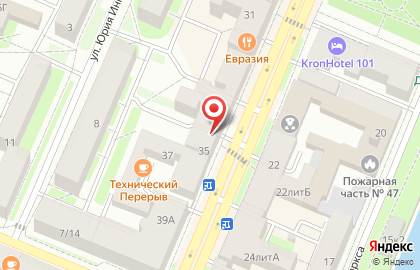 Аптека Озерки в Санкт-Петербурге на карте