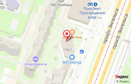РЕТ на карте