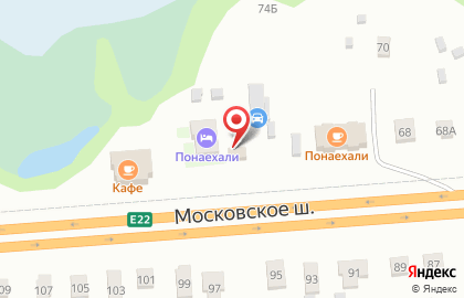 Шиномонтажная мастерская на Московской улице на карте