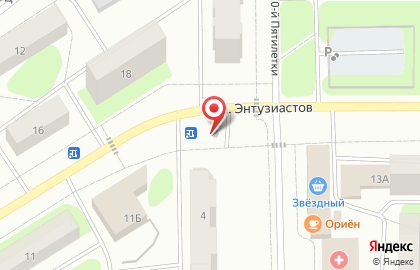 Киоск и водоматов Ново-Лядовская вода в Краснокамске на карте