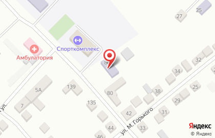 Детский сад №12 с. Ногир на карте