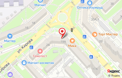 Ювелирный салон Московский Ювелирный Завод в Нальчике на карте